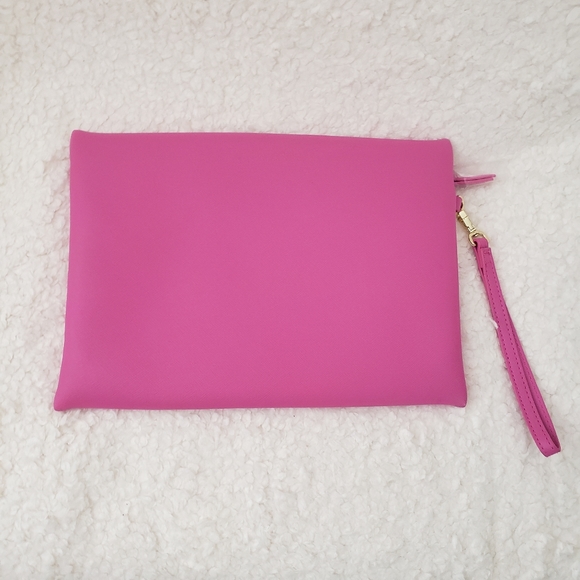 TED BAKER London- Bright Pink Wristlet Clutch Bag- New Without Tags - Picture 11 of 11